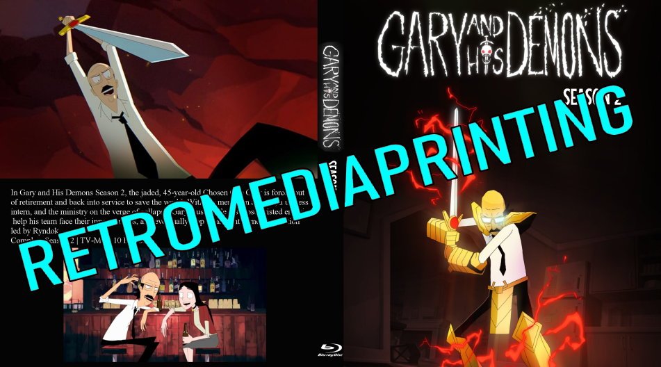 Gary and His Demons Season 2 Blu-ray  ***2 Disc Set**