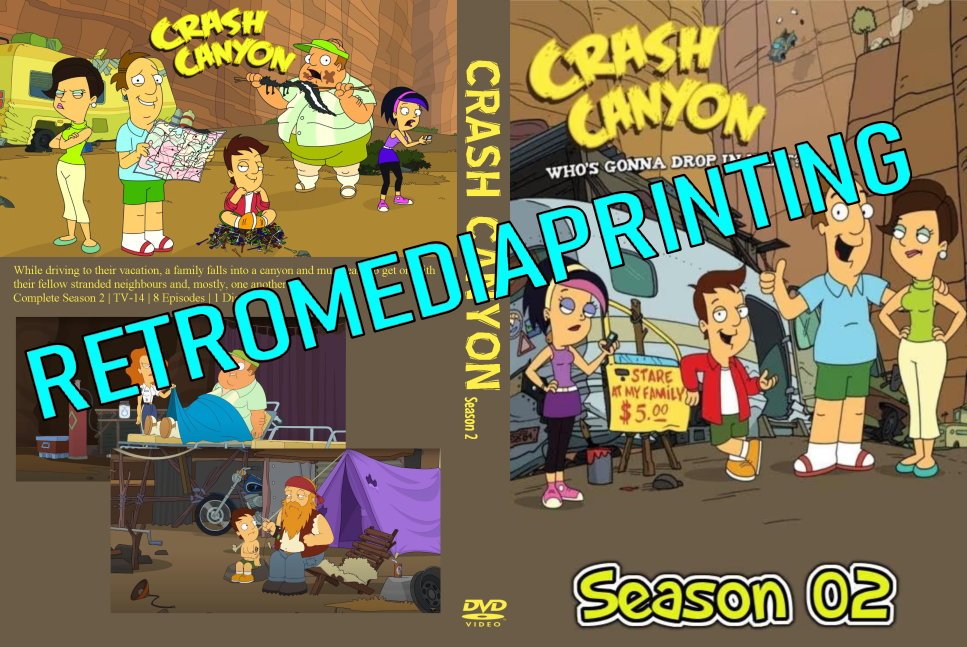 Crash Canyon Season 2 DVD  ***1 Disc Set**