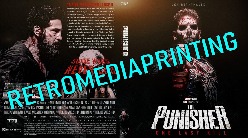 The Punisher - One Last Kill (2026)  Blu-ray