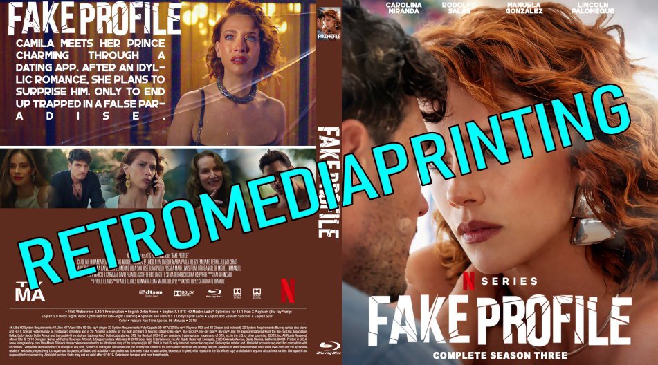 Fake Profile Season 3 Blu-ray  ***3 Disc Set**
