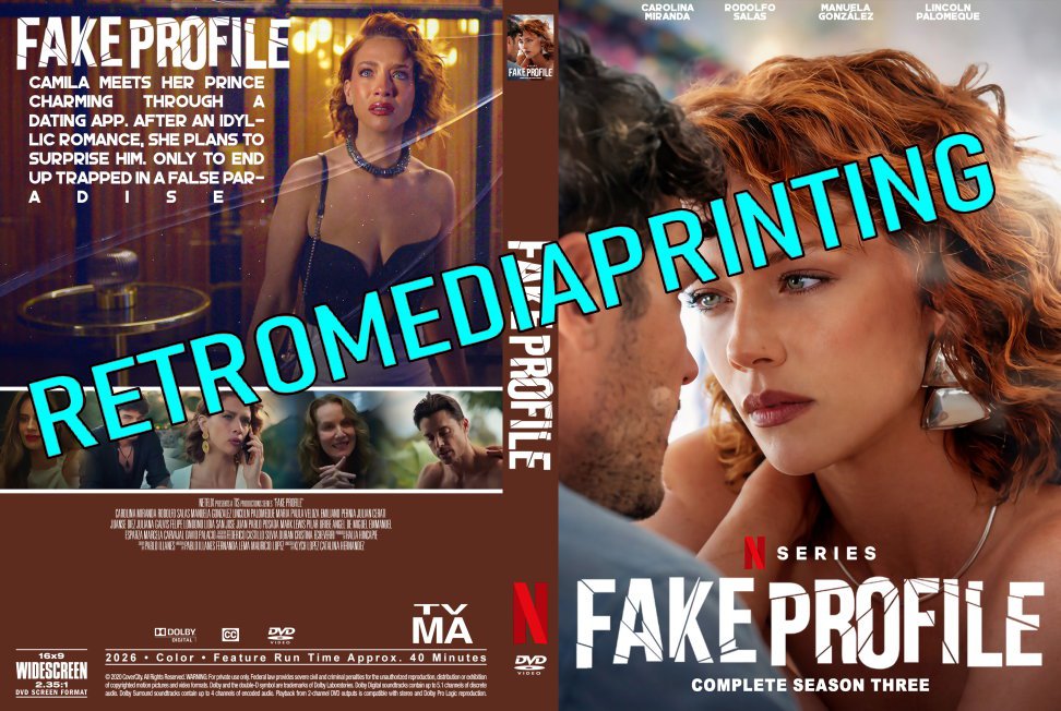 Fake Profile Season 3 DVD  ***3 Disc Set**