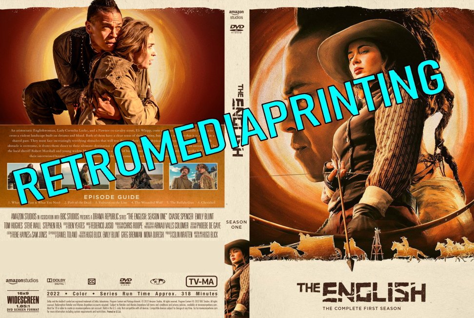 The English Season 1 DVD  ***2 Disc Set**