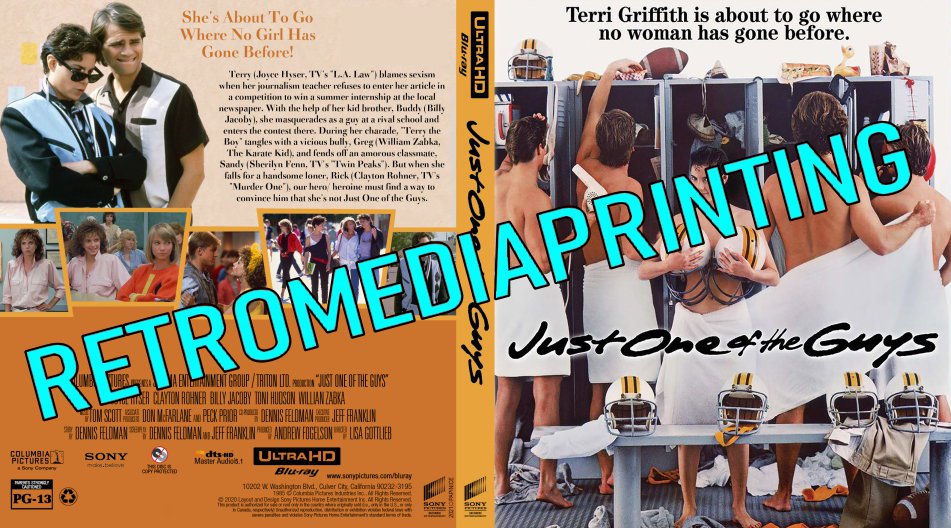 Just One of the Guys (1985) 4k Blu-ray