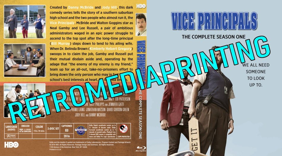 Vice Principals Season 1 Blu-ray ***2 Disc Set***