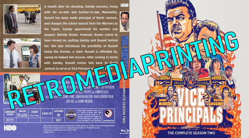 Vice Principals Season 2 Blu-ray ***2 Disc Set***