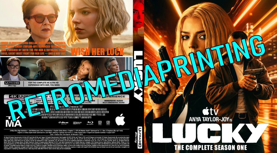 Lucky Season 1 4k Blu-ray  ***2 Disc Set***