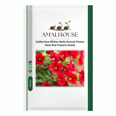 Calibrchoa Million Bells Annual Flower Rose Red Flowers - 100 PCS Seeds