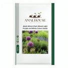 Giant Allium Plant Mixed Light Purple and White Colors - 100 PCS Seeds