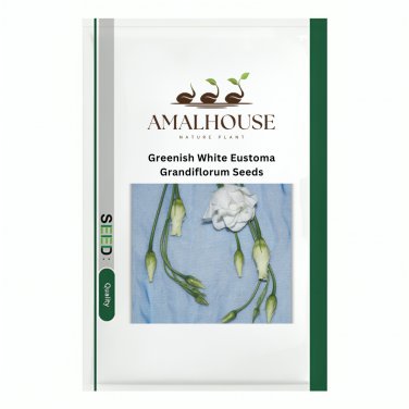 Greenish White Eustoma Grandiflorum - 200 PCS Seeds