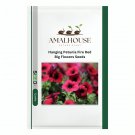 Hanging Petunia Seeds Fire Red Big Flowers - 300 PCS Seeds