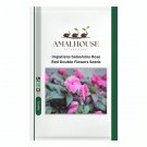 Impatiens balsamina Rose Red Double Flowers - 50 PCS Seeds