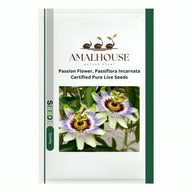 Passion Flower, Passiflora Incarnata Certified Pure Live - 20 PCS Seeds