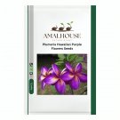 Plumeria Hawaiian Purple Flowers - 100 PCS Seeds