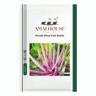 Purple Choy Sum - 1500 PCS Seeds