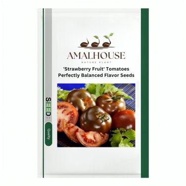 'Strawberry Fruit' Tomatoes Perfectly Balanced Flavor - 100 PCS Seeds