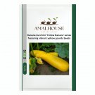 Banana Zucchini 'Yellow Banana' series featuring vibrant yellow gourds - 10 PCS Seeds