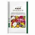 Heirloom Flowers Assortment in Distinctive Packaging Combo - 20 PCS Seeds