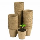 New Arrival Jiffy Pot, Single Round, 2.25"" X 2.25"", 5 Pack, POTS, 5 Cells, Biodegradable