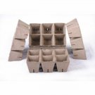 Premium JIFFY, STRIP, 8 CELLS, 2.5"" X 3.0"", 10 PACK, SEED POTS, GARDENING, BIODEGRADABLE Premium JIFFY, STRIP, 8 CELLS, 2.5"" X 3.0"", 10 PACK, SEED POTS, GARDENING, BIODEGRADABLE