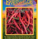 Best-Selling 50 Long Red Thin Cayenne Hot Pepper Seeds