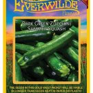 Top-Quality 40 Dark Green Zucchini Summer Squash Seeds