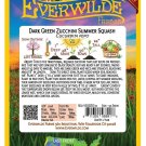 Premium 1 Oz Dark Green Zucchini Summer Squash Seeds