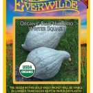 Exclusive 10 Organic Blue Hubbard Winter Squash Seeds