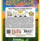 Premium 500 Green Sprouting Calabrese Broccoli Seeds Premium 500 Green Sprouting Calabrese Broccoli Seeds
