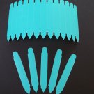 Limited Edition 30 New plastic labels nursery tags plant pot label tag outdoor greenhouse BLUE