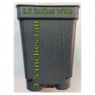 Top-Quality Seedling Nursery Pot Containers | 3.5""Hx2.5""W | Garden Nursery Pots for Seedling