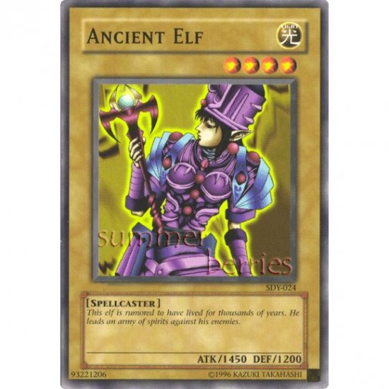 YuGiOh Card MRD-037 - Ancient Elf [Common]