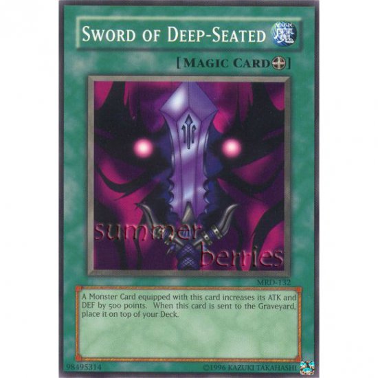 YuGiOh Card MRD-132 - Sword Of Deep-Seated [Common]