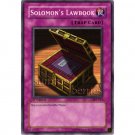YuGiOh Card PSV-013 1st Edition - Solomon’s Lawbook [Common]