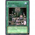 YuGiOh Card PSV-039 1st Edition - Prohibition [Rare]