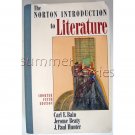 The Norton Introduction to Literature by Bain, Beaty, Hunter