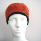 Authentic Moschino Beanie Hat - Orange / Brown