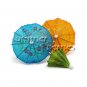 Mini Cocktail Parasol Drink Umbrella - Green (Set of 10)