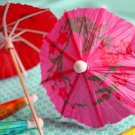Mini Cocktail Parasol Drink Umbrella - Fuschia Purple (Sample Order)