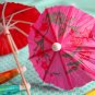 Mini Cocktail Parasol Drink Umbrella - Fuschia Purple (Sample Order)