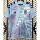 24-25 spain blue goalkeeper fans jersey