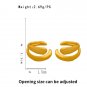 Ear Cuff Pierceless Gold Plated Fashion Earring Cartilage No Pierced Clip Women Gift Accessories