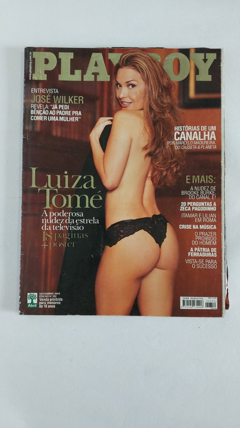 Luiza Tom&Atilde;&copy; Playboy Magazine - 11/2004 #352