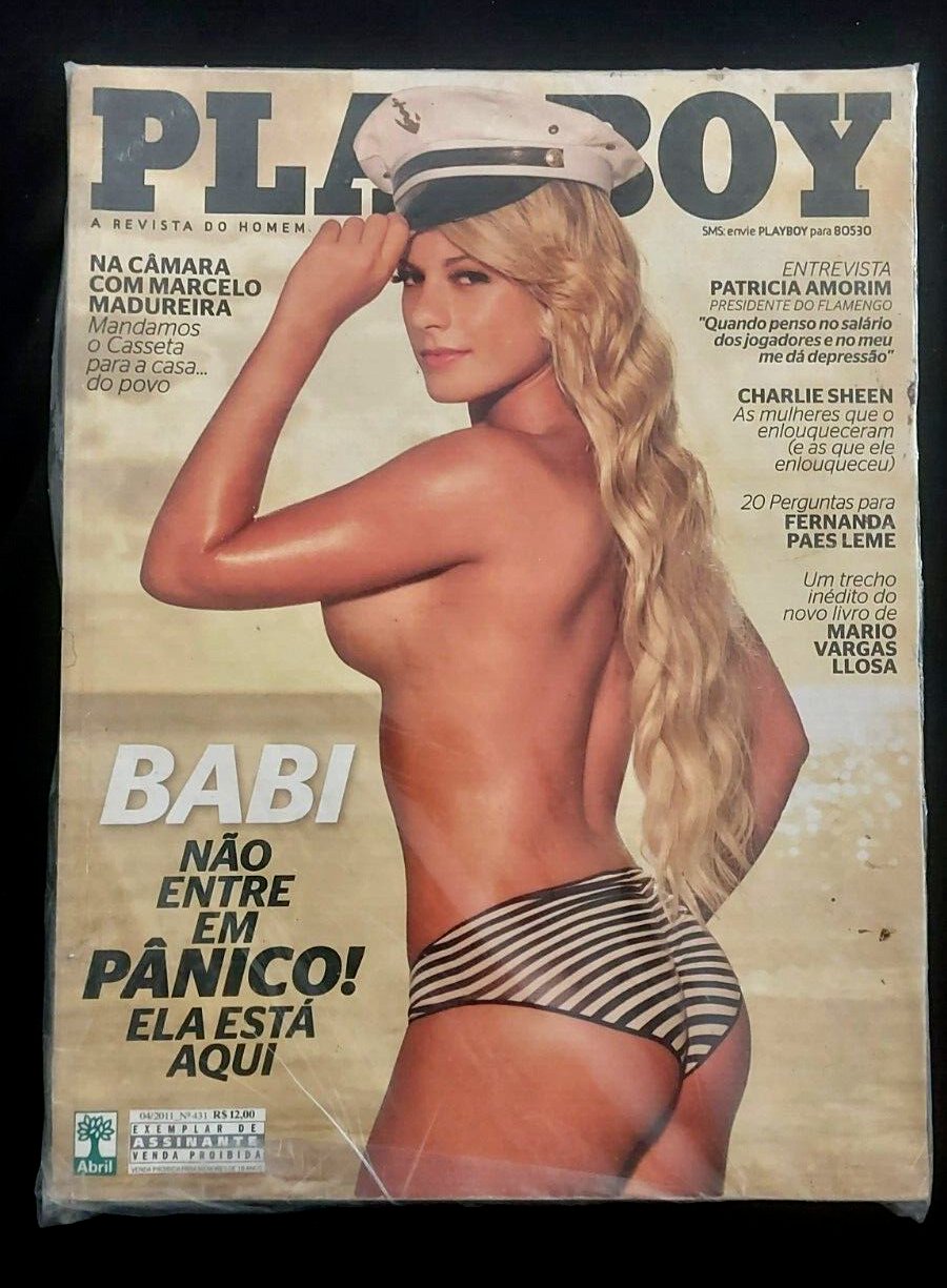 Babi do Panico Brazil Playboy Magazine - 04/2011 #431