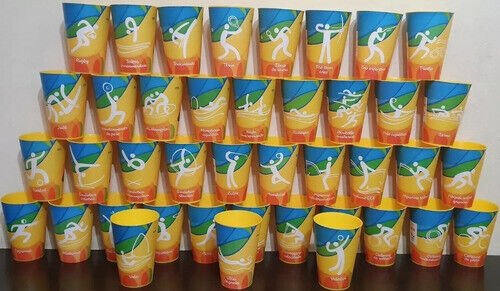 41 Original Olympic Games Rio 2016 Beer cups mugs Set Complete - all modalities