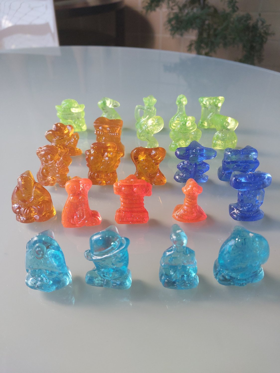 Set 24 Classic Gogos Crazy Bones Rockers 1998