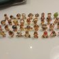 Set 100% complete 36 Bronze Painted Fut gogos crazy bones / Panini Brazil