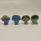 Set 04 MACRO Gogos Crazy bones 2" Monica´s Gang / PPI Brazil Colors