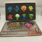 MACRO Tin Set with 08 Gogos Crazy bones 2" Monica´s Gang / PPI Brazil (1A)