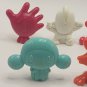 Set 07 MACRO 2" Fut Gogos Crazy bones Brazil 2010