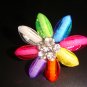 Flower-Multi-Colored ring